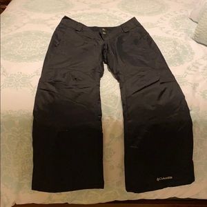 NEVER WORN Columbia black ski pants